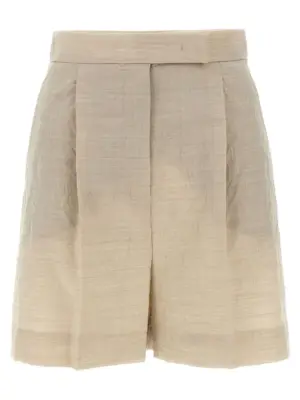 'Abisso1234' shorts MAX MARA Beige