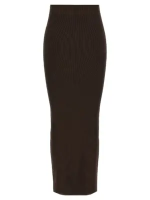 'Aprile1234' skirt 2511301053600010 MAX MARA Brown