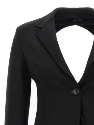 'Anagni' blazer Woman MAX MARA Black