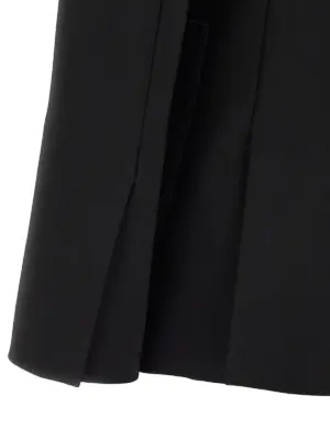 'Anagni' blazer 78% viscose 16% polyamide 6% elastane MAX MARA Black