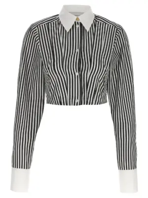 'Abano' shirt SPORTMAX White/Black