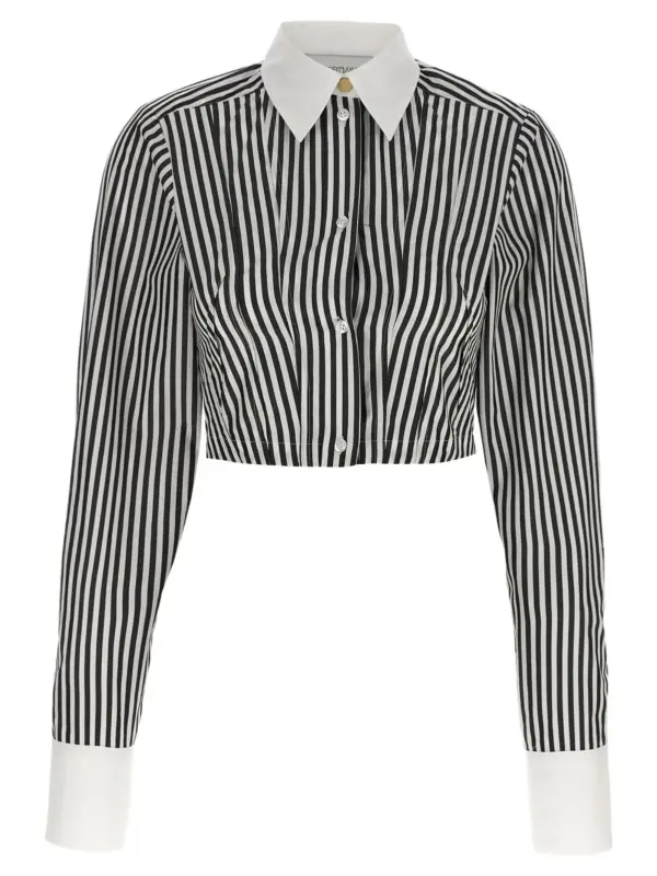 'Abano' shirt SPORTMAX White/Black