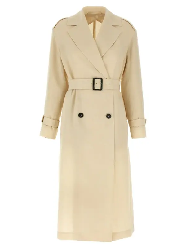 'Vieste' trench coat MAX MARA STUDIO Beige