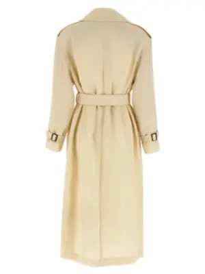 'Vieste' trench coat 2516121012600001 MAX MARA STUDIO Beige