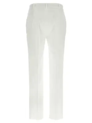 'David' pants 2516131022600001 MAX MARA STUDIO White