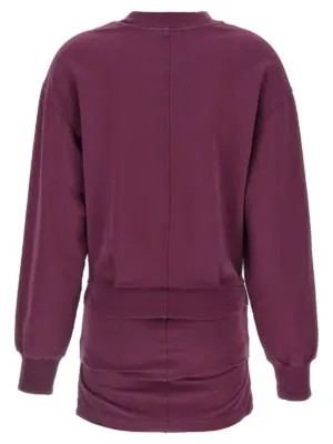 Draped mini dress 251WCA00393114 THE ATTICO Bordeaux