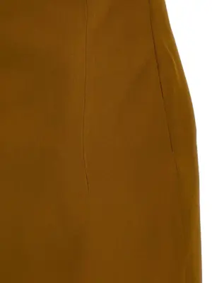 Sequin insert dress 50% acrylic 50% viscose THE ATTICO Green