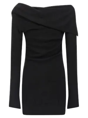Cashmere wool dress Woman THE ATTICO Black