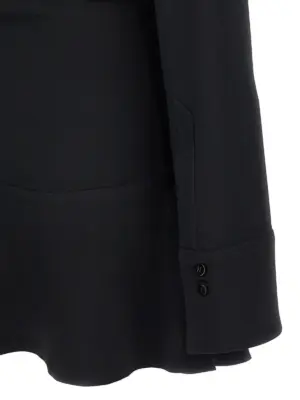 Mini polo dress  THE ATTICO Black