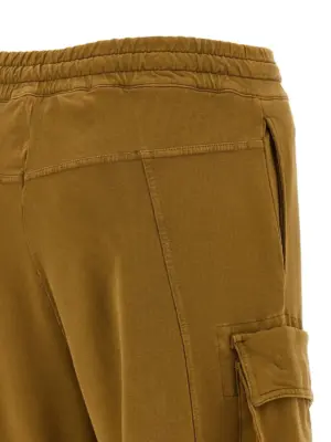 'Fern' pants 100% cotton THE ATTICO Brown