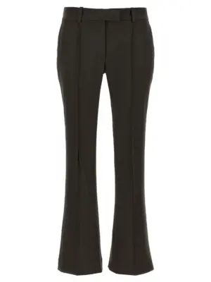 Flared pants THE ATTICO Brown