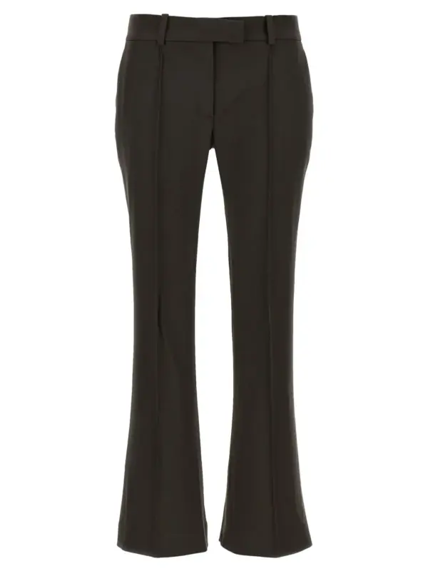 Flared pants THE ATTICO Brown