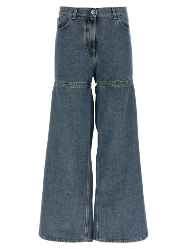 Cut-out jeans THE ATTICO Light Blue