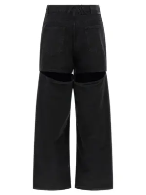 Cut-out jeans 251WCP00277100 THE ATTICO Black