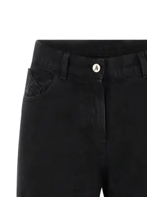 Cut-out jeans Woman THE ATTICO Black