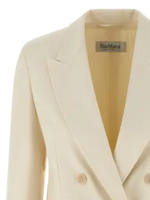 'Suez' blazer Woman MAX MARA White