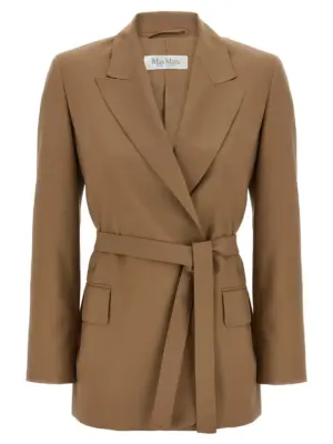 'Talento' blazer MAX MARA Brown