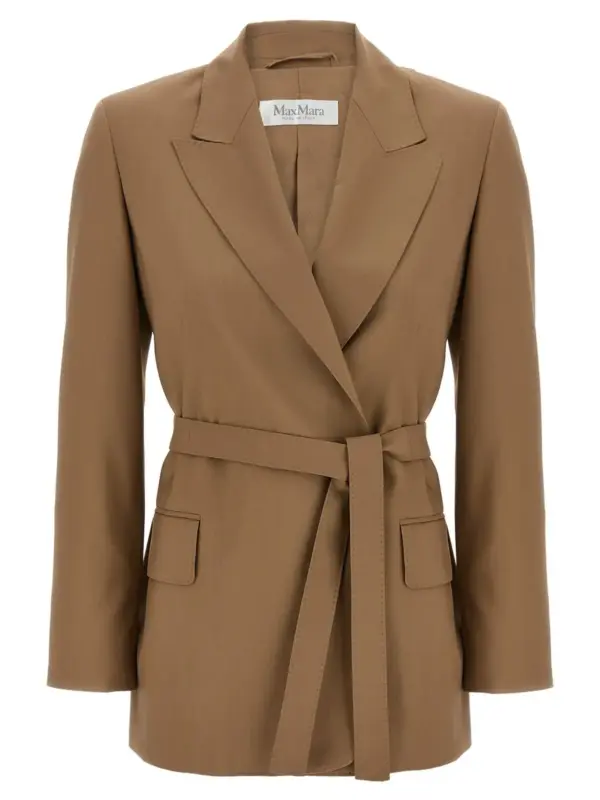 'Talento' blazer MAX MARA Brown