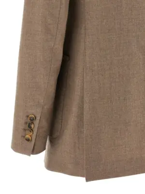 'Harald' blazer 96% cashmere 4% elastane MAX MARA Beige