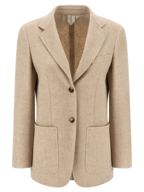 'Caraffa' blazer MAX MARA Beige