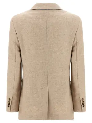 'Caraffa' blazer 2521046161600001 MAX MARA Beige