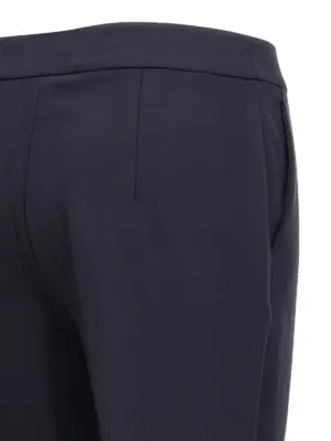 'Pegno' pants 84% viscose 11% polyamide 5% elastane MAX MARA Blue