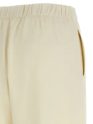'Filovia' pants 55% silk 43% cotton 2% elastane MAX MARA White