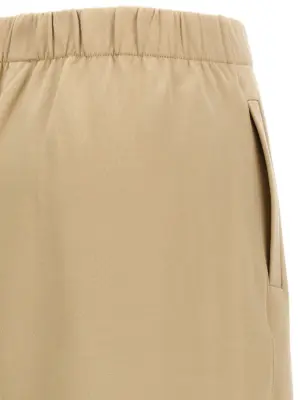 'Filovia' pants 55% silk 43% cotton 2% elastane MAX MARA Brown