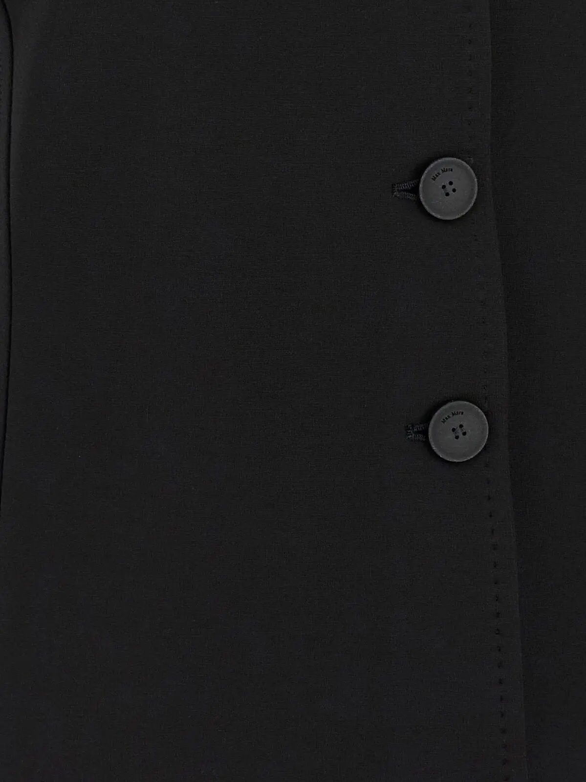 Жилет Fornovo Max Mara Чорний 4 'Fornovo' vest 84% viscose 11% polyamide 5% elastane MAX MARA Black