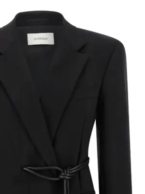 'Glassa' blazer Woman SPORTMAX Black