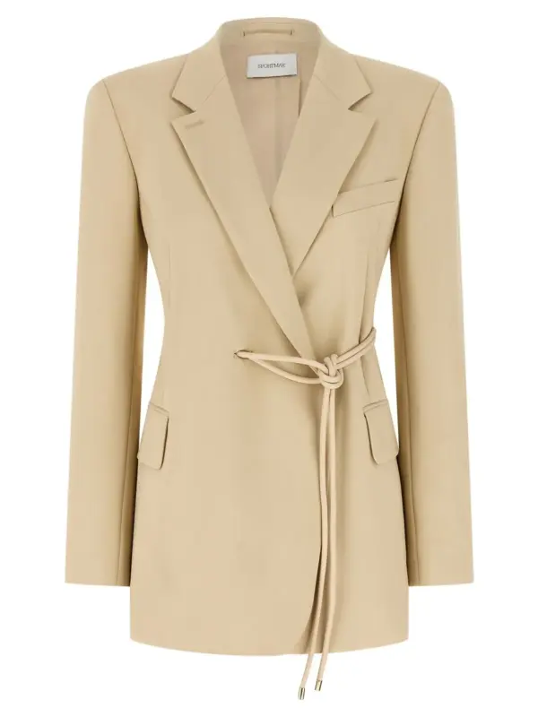 'Glassa' blazer SPORTMAX Beige