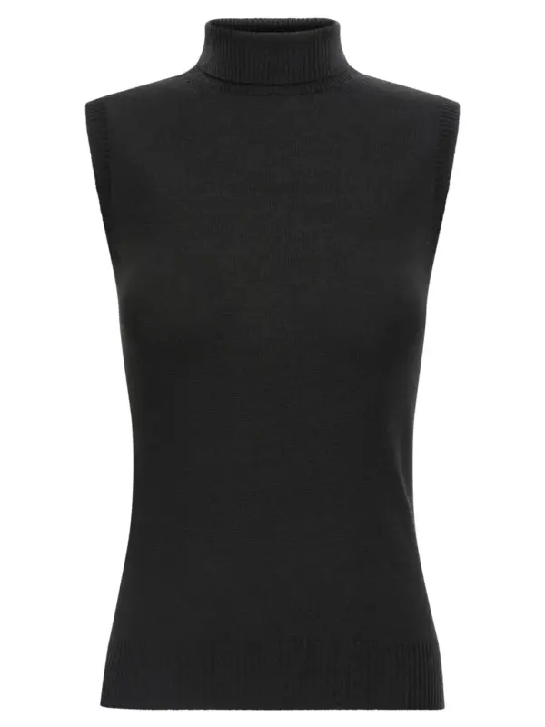 'Vertigo' wolf SPORTMAX Black