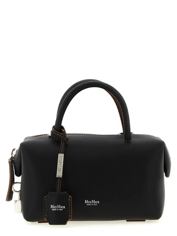 'Holdalls' small top case MAX MARA Black