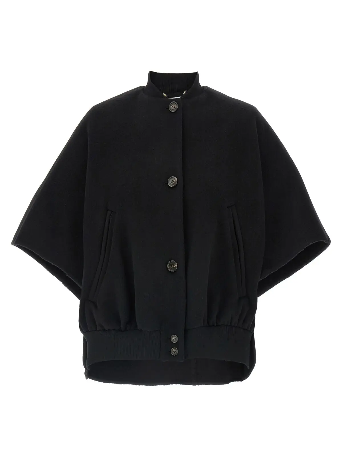Кейп Leticia Max Mara Чорний 1 'Leticia' cape MAX MARA Black