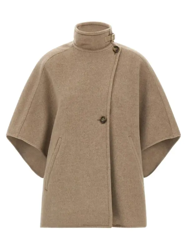 'Derrik' cape MAX MARA Beige