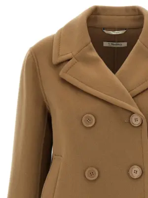 'Elise' coat Woman MAX MARA 'S Brown