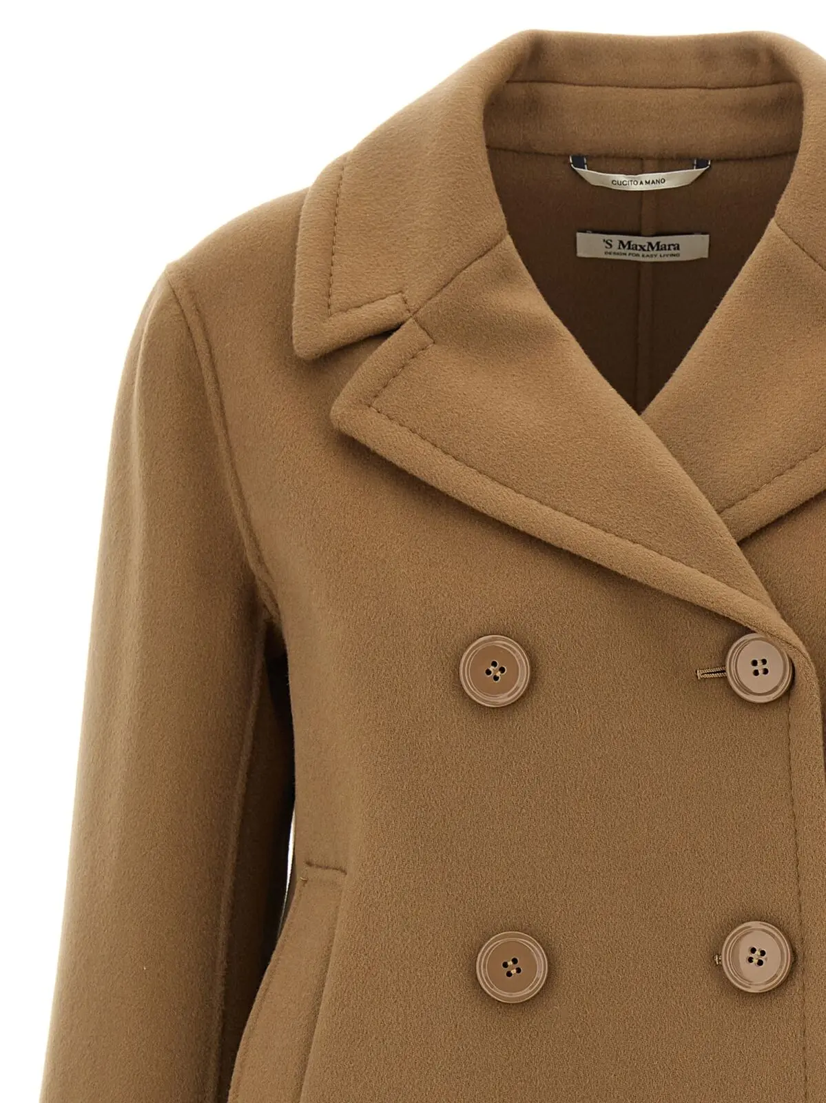 Пальто Elise Max Mara 'S Коричневе 3 'Elise' coat Woman MAX MARA 'S Brown