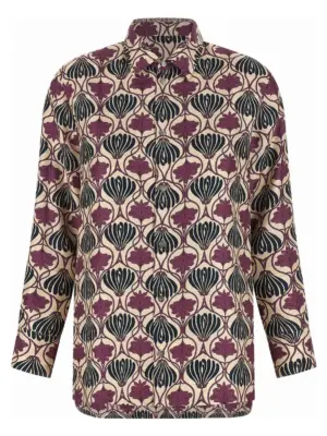 'Times' reversible shirt 2529116052600005 MAX MARA Multicolor