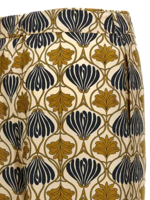 'Timec' pants 100% silk MAX MARA Yellow