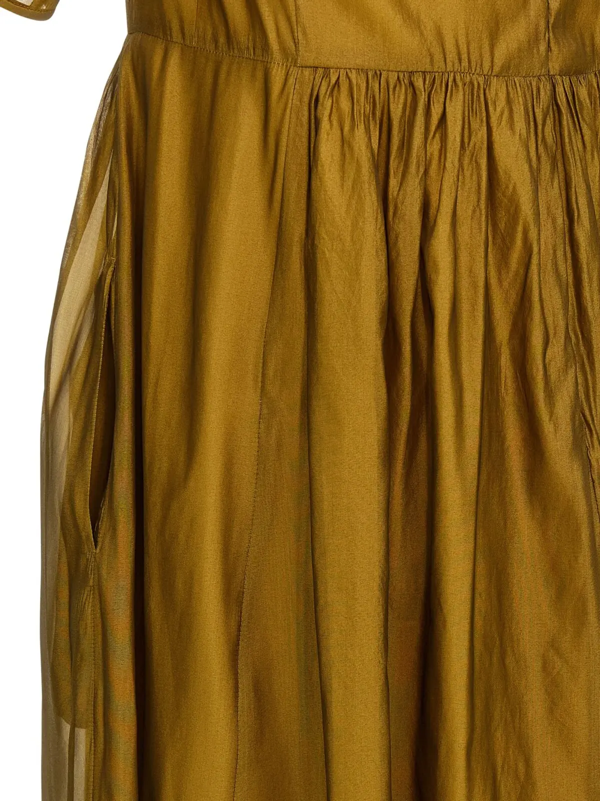 Сукня Max Mara Fatoso Жовта 4 'Fatoso' dress 54% silk