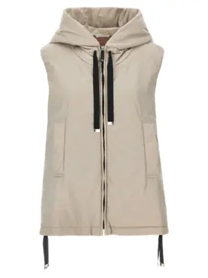 'Greengo' vest MAX MARA THE CUBE Beige