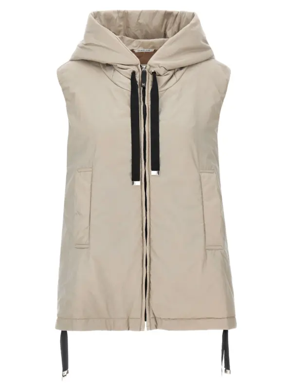 'Greengo' vest MAX MARA THE CUBE Beige