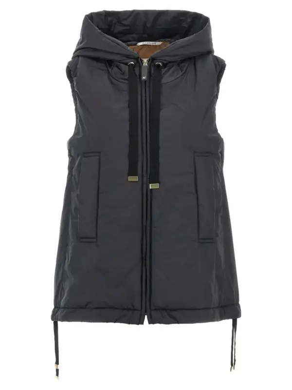 'Greengo' vest MAX MARA THE CUBE Black