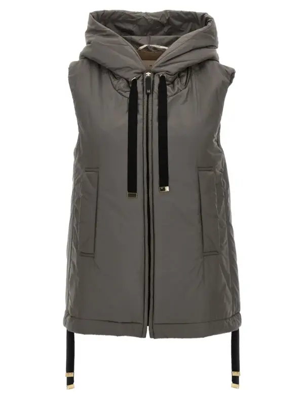 'Greengo' vest MAX MARA THE CUBE Gray