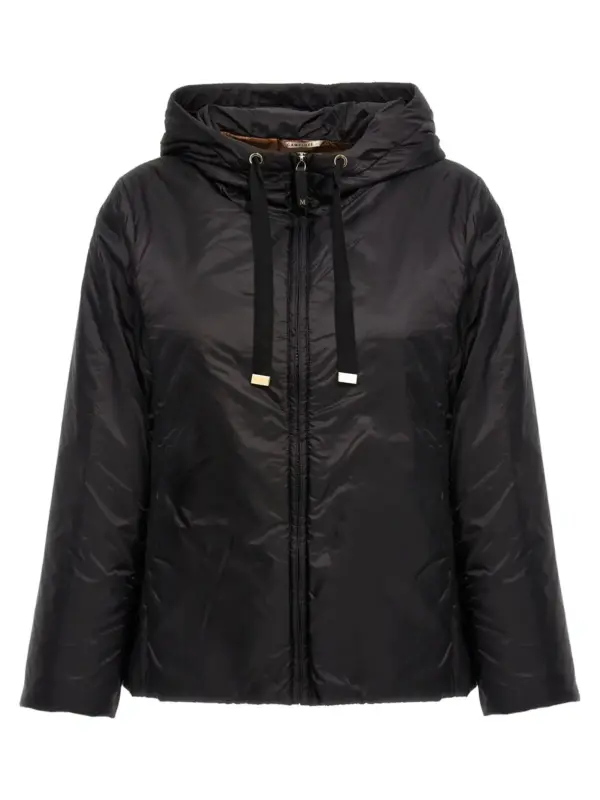 'Greenh' down jacket MAX MARA THE CUBE Black