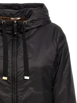 'Greenh' down jacket Woman MAX MARA THE CUBE Black