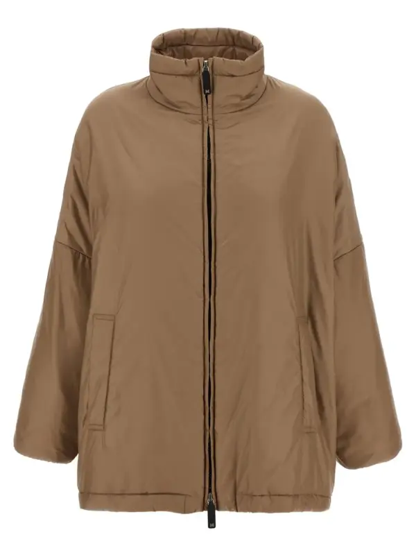'Paris' down jacket MAX MARA THE CUBE Beige
