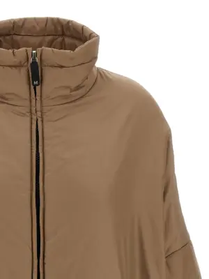 'Paris' down jacket Woman MAX MARA THE CUBE Beige