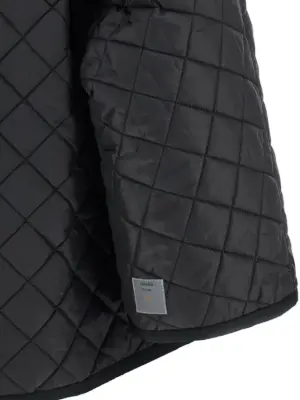 'Delfina' reversible hood 100% polyester MAX MARA THE CUBE Black