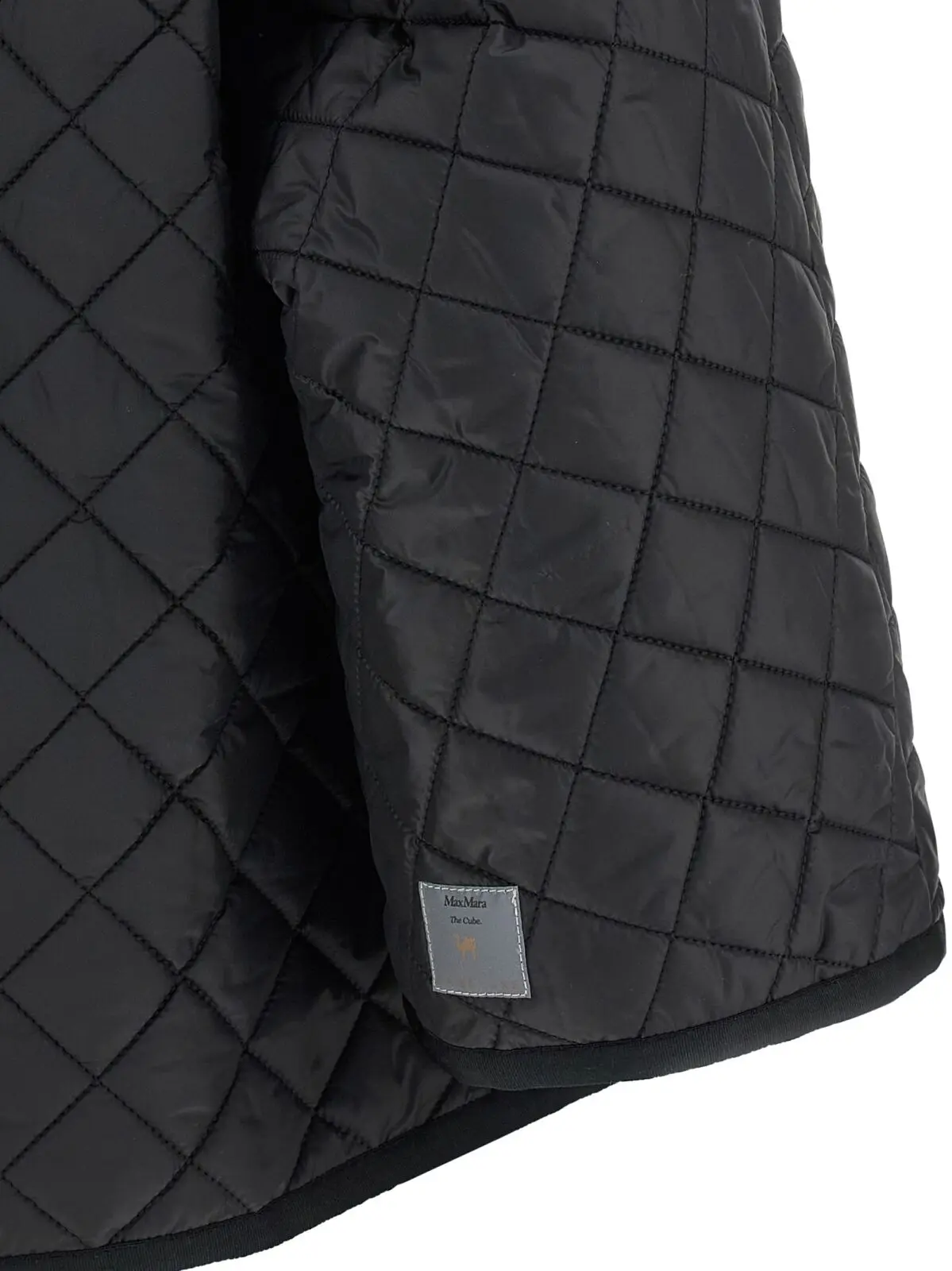 Реверсивний капюшон Delfina Max Mara The Cube Чорний 4 'Delfina' reversible hood 100% polyester MAX MARA THE CUBE Black